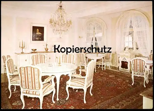 ÄLTERE POSTKARTE GARMISCH PARTENKIRCHEN HAUS TANNENBERG TEILANSICHT SPEISEZIMMER ELIZABETH BRACKMANN Ansichtskarte cpa