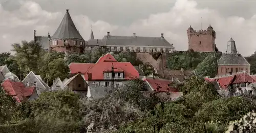 ÄLTERE POSTKARTE BAD BENTHEIM PANORAMA TOTALANSICHT GESAMTANSICHT cpa postcard AK Ansichtskarte