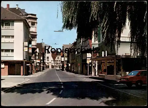 ÄLTERE POSTKARTE KAMEN IN WESTFALEN BAHNHOFSTRASSE Auto car Ansichtskarte cpa postcard AK