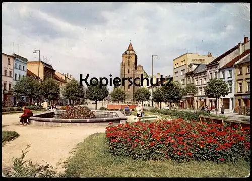 ÄLTERE POSTKARTE CHOJNOW PLAC 1 MAJA HAYNAU Schlesien Polska poland pologne Ansichtskarte AK cpa postcard