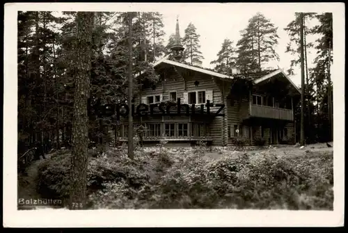 ALTE POSTKARTE BALZHÜTTE BEI DITTERSBACH JETRICHOVICE TETSCHEN Böhmen Tschechische Republik postcard Ansichtskarte