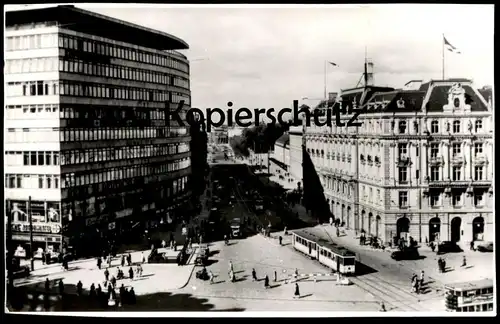 ÄLTERES REPRO FOTO BERLIN POTSDAMER PLATZ MIT COLUMBUSHAUS STRASSENBAHN BERLIN ARCHIV FOTO RIECHEL photo