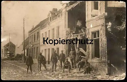 ALTE FOTO POSTKARTE GUERRE 1914-1918 MACON ? VERGT ? ROUTE ECURIE DE CHEVAUX BYR... MENTON ? Krieg Weltkrieg cpa photo