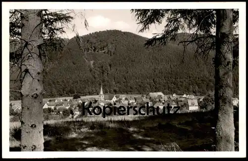 ÄLTERE POSTKARTE LUFTKURORT FREIENOHL MESCHEDE PANORAMA Totalansicht Sauerland Ansichtskarte AK postcard cpa