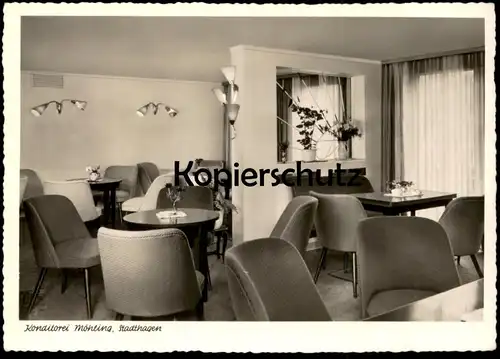 ALTE POSTKARTE STADTHAGEN KONDITOREI MÖHLING INHABER FRITZ ZARTH Niedersachsen Ansichtskarte AK postcard cpa