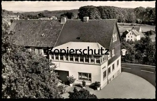 ÄLTERE POSTKARTE ZINHAIN GASTHAUS UND PENSION KLEBER BAD MARIENBERG Westerwald Ansichtskarte AK cpa postcard