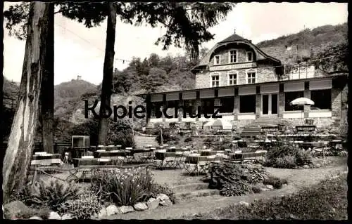 ÄLTERE POSTKARTE WALD-GASTHOF KAMMERBURG STRECKE LORCH BAD SCHWALBACH WISPERTAL POST RÜDESHEIM postcard AK Ansichtskarte