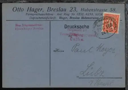 LUDWIGSLUST-NEUBRANDENBURG (MEKL) ZUG 162 24.3.22 auf Firmen-PK