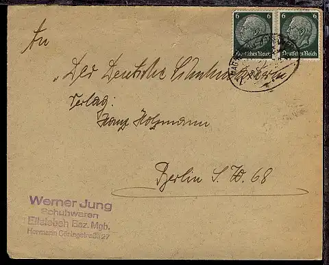 MAGDEBURG-HANNOVER Z 125 7.2.39 auf Firmen-Bf. (Werner Jung, Eilsleben), 