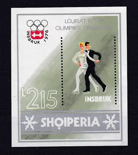 Olympische Winterspiele Innsbruck 1976, Block **