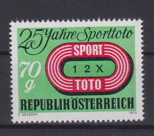 25 Jahre Sporttoto, **