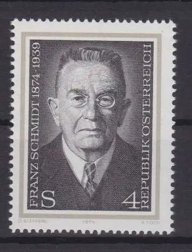 100. Geburtstag von Franz Schmidt, **