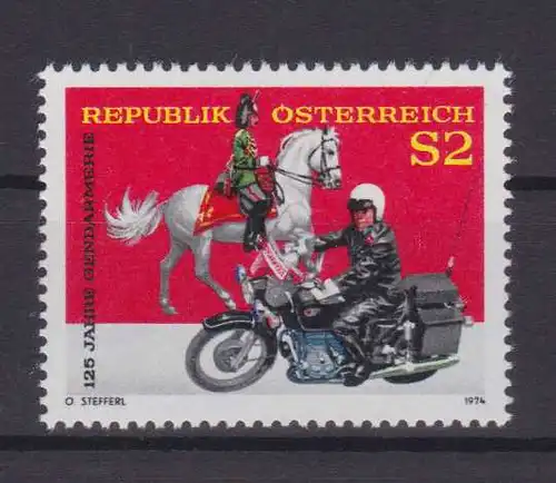 125 Jahre Österreichischer Gendarmerie, **