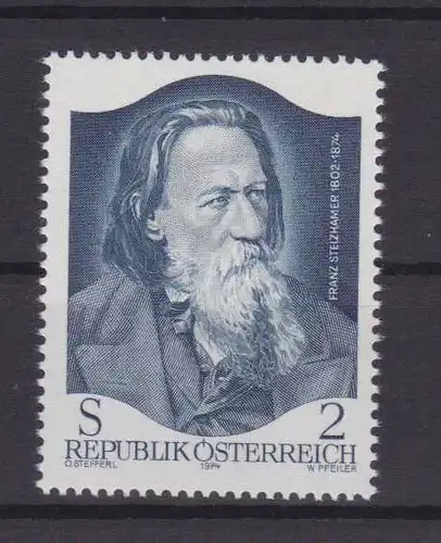 100. Todestag von Franz Stelzhamer, **