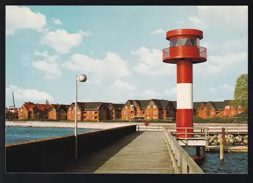 Eckernförde Leuchtturm im Hafen