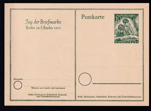 Tag der Briefmarke 1951 