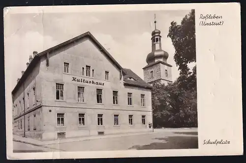 Roßleben (Unstrut) Schulplatz, Karte Eckbug