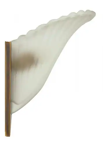 Sehr elegante Art Déco Wandlampe Wandleuchte "WALL SHELL"