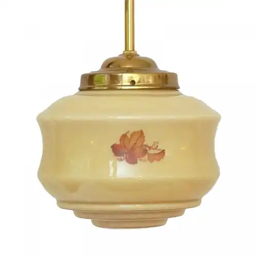 Wunderschöne original Jugendstil Hängelampe Deckenlampe um 1930