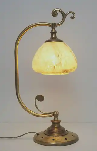 Design Unicat Art Nouveau Berlin Lampe en laiton Lumières de bureau Lustre de poche