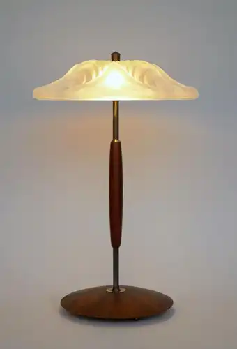 Mid-Century Modern Lampe de table LED "MARITIM" Lunette de bureau vintage