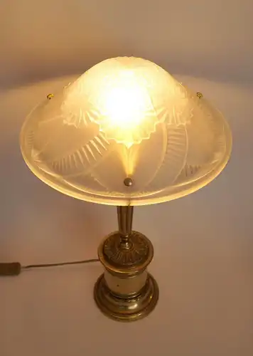 Art Deco Lampe Tischlampe "ORIENTAL EXPRESS" Messinglampe Berlin