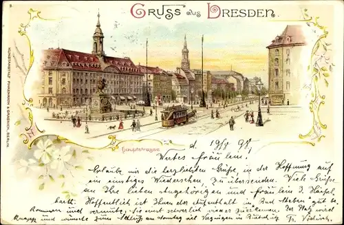 Litho Dresden in Sachsen, schöne Detailansicht