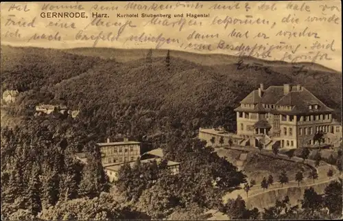 Ak Gernrode Quedlinburg am Harz, schöne Detailansicht