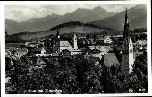 Ak Miesbach in Oberbayern, schöne Detailansicht