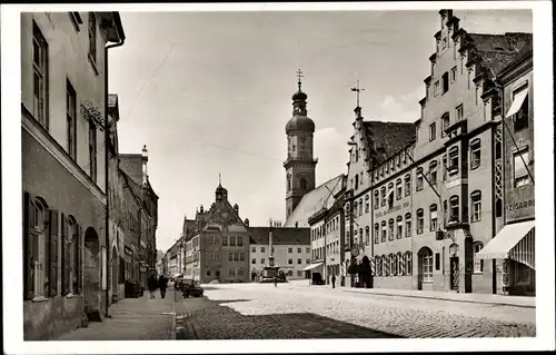 Ak Freising in Oberbayern, schöne Detailansicht