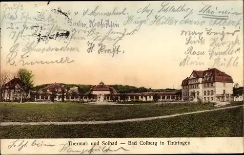 Ak Bad Colberg Heldburg in Thüringen, Thermal- und Solbad