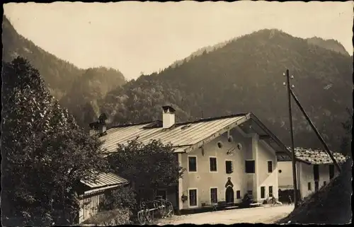 Foto Ak Bad Reichenhall in Oberbayern, Restaurant Mauthäusl