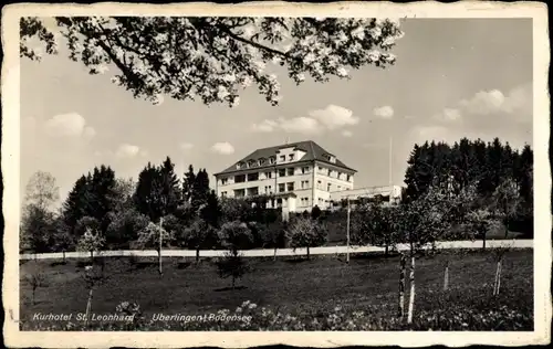 Ak Überlingen am Bodensee Baden Württemberg, Kurhotel St. Leonhard