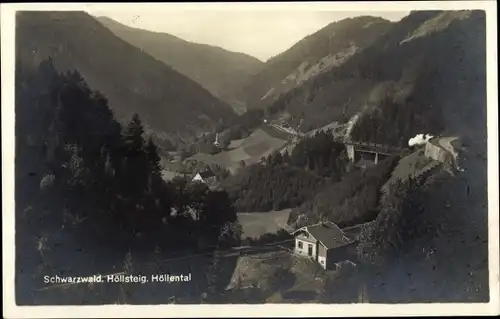 Ak Breitnau Schwarzwald, Höllental