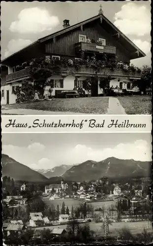 Ak Bad Heilbrunn in Oberbayern, Haus Schutzherrnhof