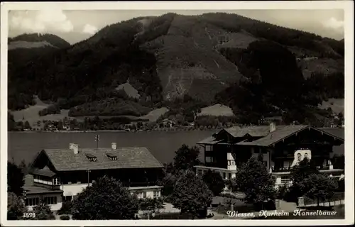 Ak Bad Wiessee im Kreis Miesbach Oberbayern, Kurheim Hanselbauer