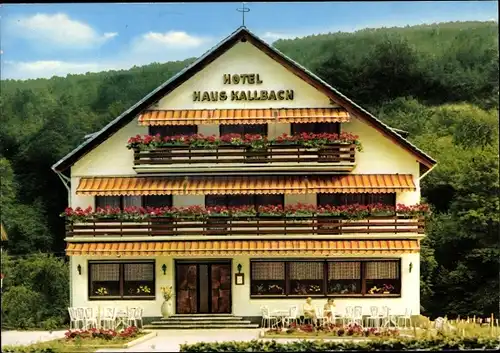 Ak Simonskall Hürtgenwald Eifel, Hotel Kallbach