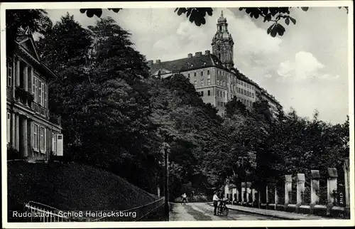 Ak Rudolstadt in Thüringen, Schloss Heidecksburg