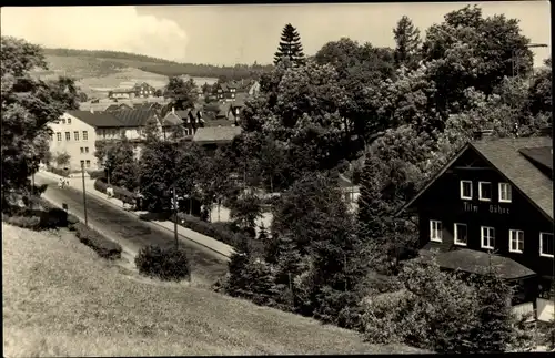 Ak Schmiedefeld am Rennsteig Thüringen, Teilansicht