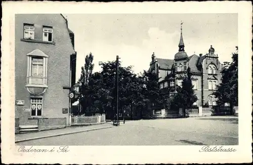 Ak Oederan Sachsen, Poststraße