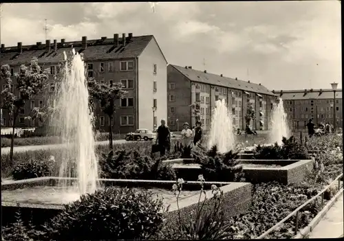 Ak Riesa an der Elbe Sachsen, Greifswalder Straße, Neubauten