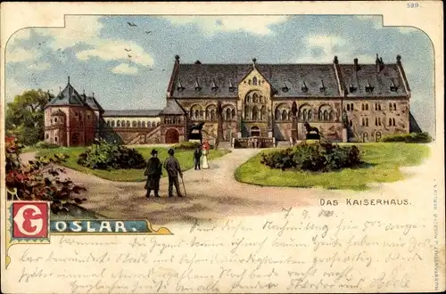 Litho Goslar am Harz, Kaiserhaus