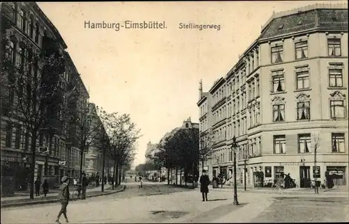 Ak Hamburg Eimsbüttel, Stellinger Weg