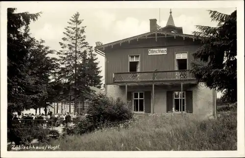 Ak Auerbach im Vogtland, Zöbischhaus