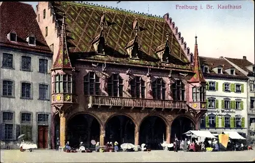 Ak Freiburg im Breisgau, Kaufhaus