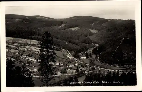 Ak Luisenthal im Thüringer Wald, Blick vom Kienberg