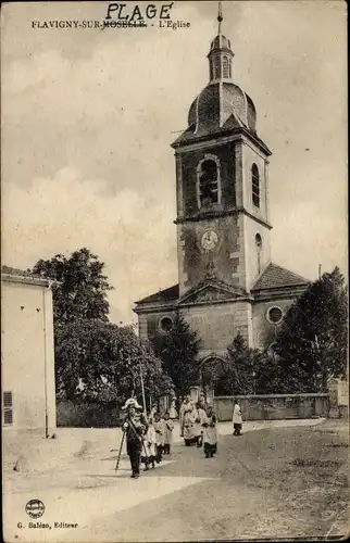 Ak Flavigny sur Moselle Meurthe et Moselle, L'Eglise