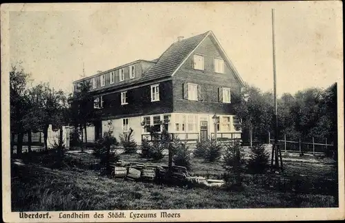 Ak Überdorf Nümbrecht im Oberbergischen Kreis, Landheim des Städt. Lyzeums Moers