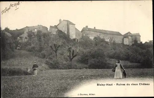 Ak Blaisy-Haut Côte-d’Or, Ruines du vieux Chateau