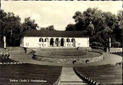 Ak Zwickau in Sachsen, Freilichtbühne